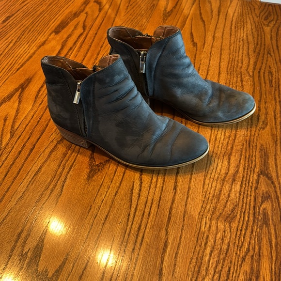 lucky brand black ankle boots size 8.5 - Picture 2 of 6
